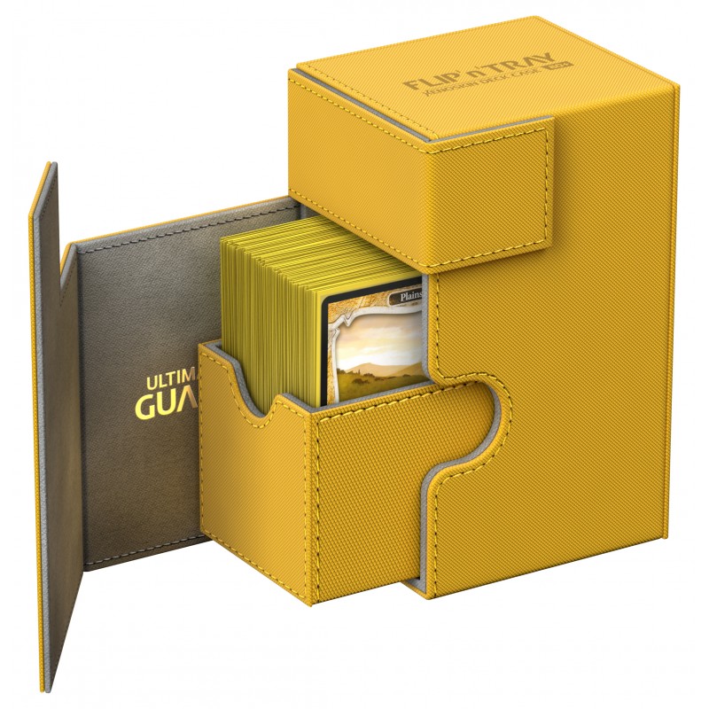 Ultimate Guard Flip'n'Tray™ 80Card Deck Box, Amber